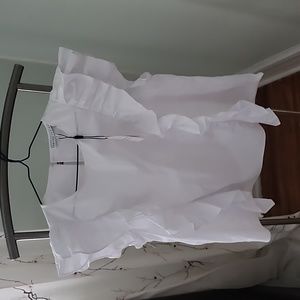 Flattering white English Factory Top